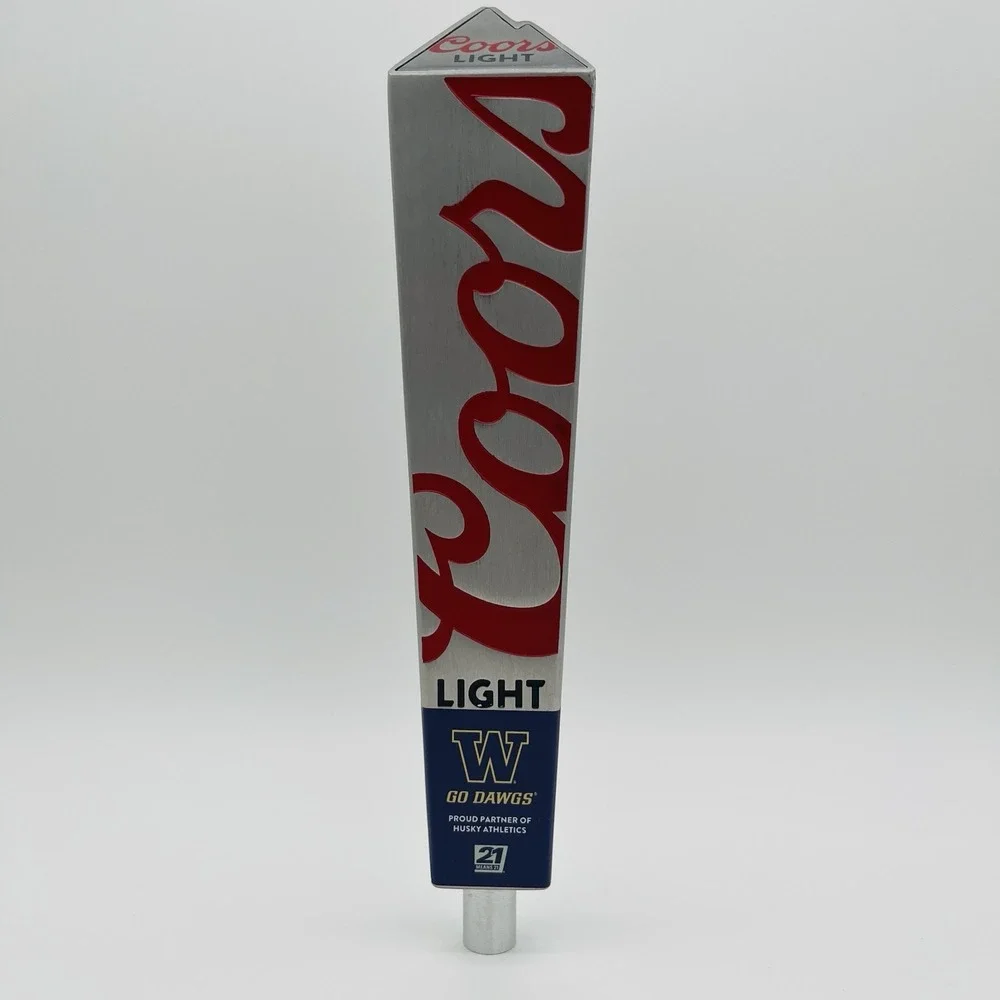 Coors Light Beer Tap Handle Aluminum 12